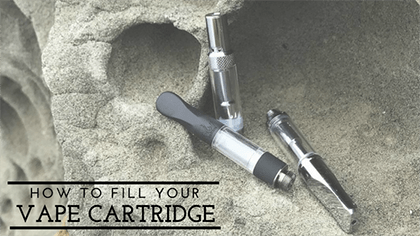 HOW TO FILL YOUR VAPE CARTRIDGE