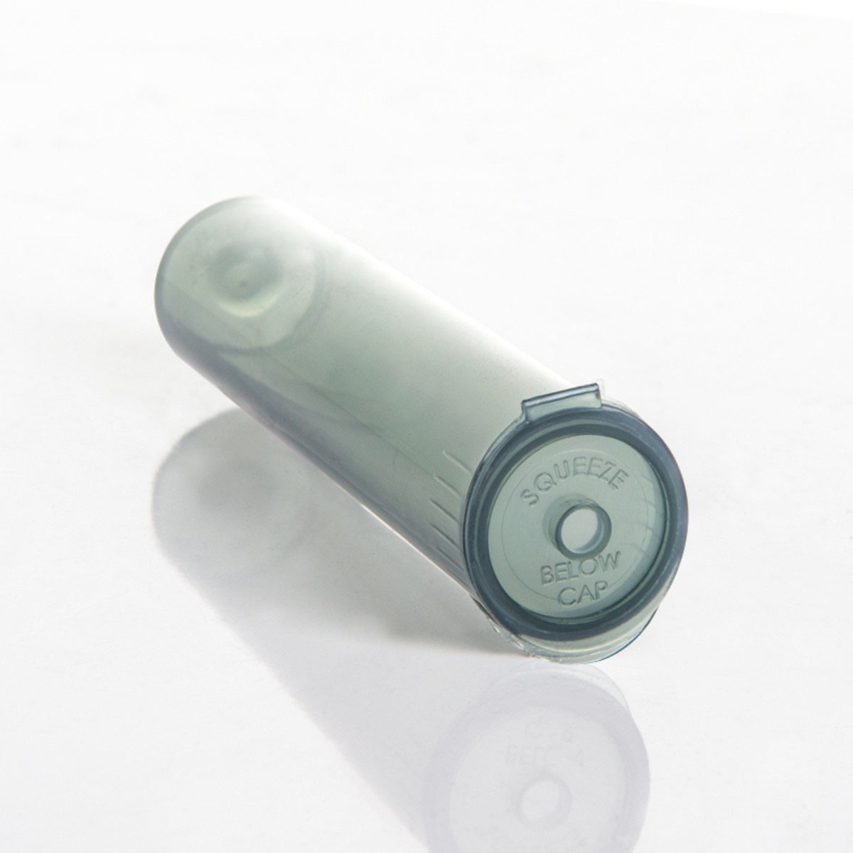 90mm Premium Translucent Child Resistant Pre-roll Tubes Smoke (1000 Qty.)