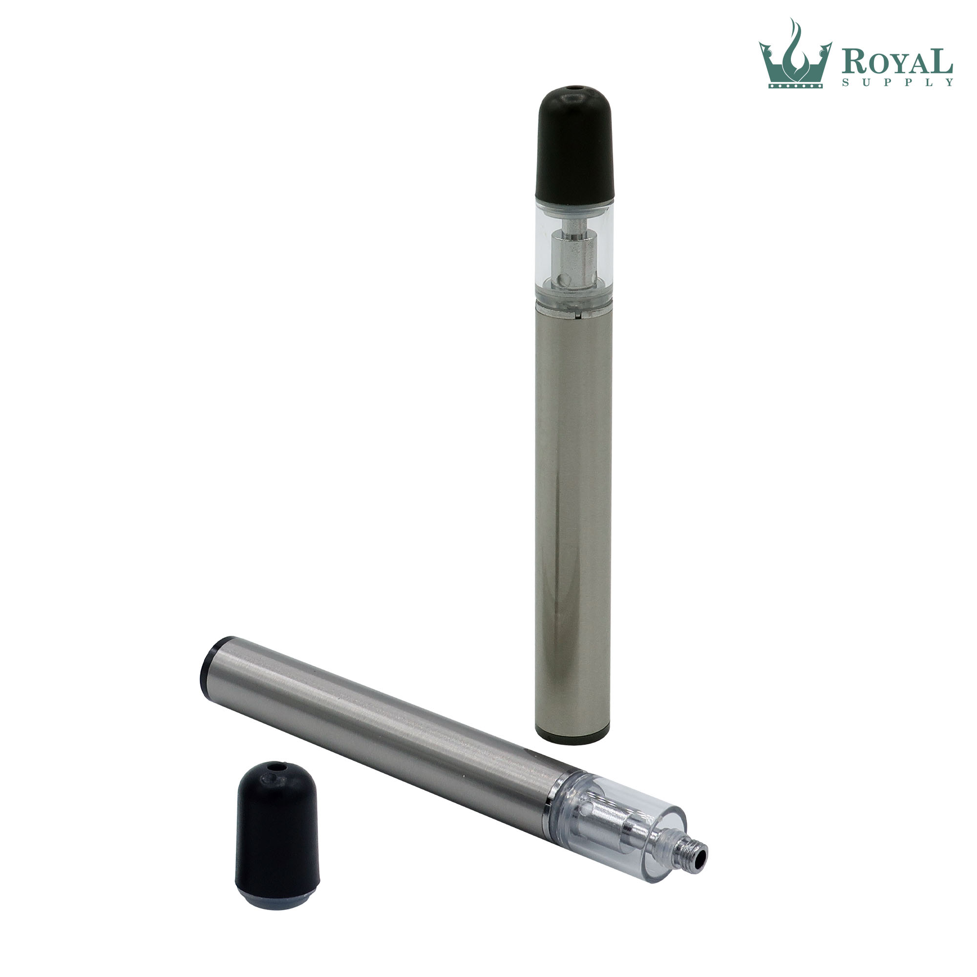 290 Mah Automatic Buttonless Disposable Vape Pen With Bullet Tip 0.3ml Ceramic Core Glass Cartridge