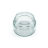 1oz Premium Flush Glass Jar