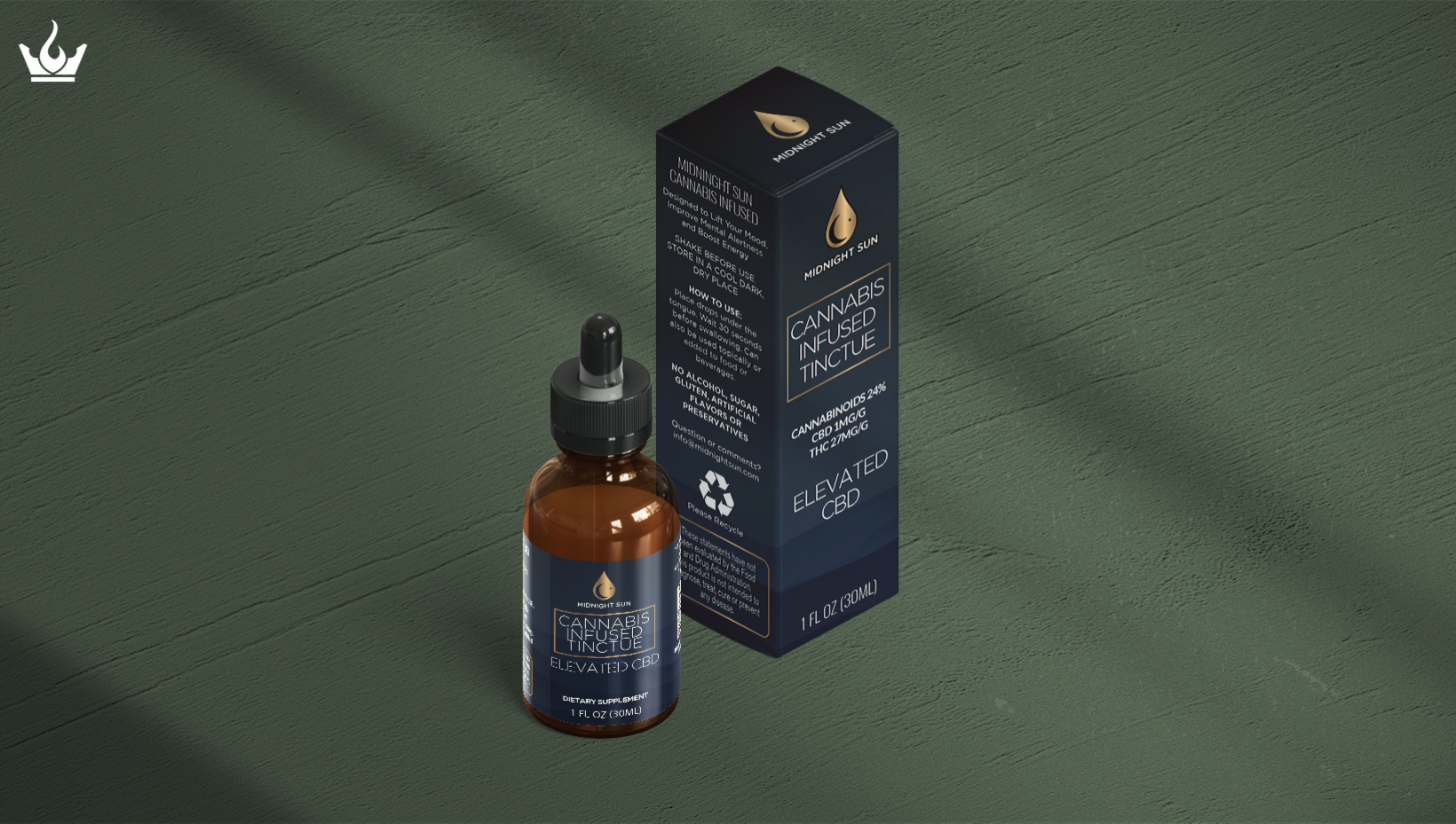 Custom Cannabis Drop Bottle Packaging