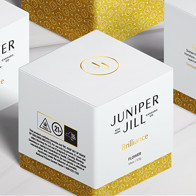 Juniper Jill Custom Flower Jar Packaging Flash Jar Premium Pull a Part Jar Design