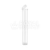 116MM CHILD RESISTANT | KING SIZE POP TOP PLASTIC PRE-ROLL TUBES, CLEAR (QTY 1,000)