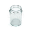 5 OZ STRAIGHT SIDED CLEAR GLASS JAR, 50MM NECK (QTY 100)