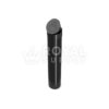 98MM CHILD RESISTANT | POP TOP OPAQUE PLASTIC PRE-ROLL TUBES, BLACK (QTY 1,000)