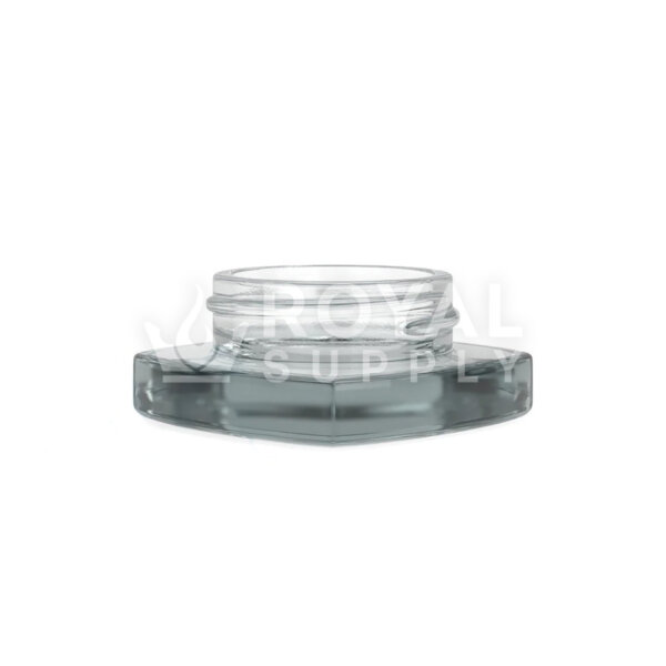 9ML CLEAR GLASS PILLOW CONCENTRATE JAR, 38MM NECK (QTY 240)
