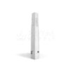 CHILD RESISTANT & TAMPER EVIDENT | PINCH N SLIDE 3.0 MATTE WHITE MYLAR EXIT BAGS, MEDIUM, QTY 250