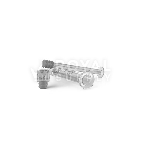 LUER LOCK | GLASS DAB APPLICATOR SYRINGES, 1ML - 0.1ML INCREMENTS - 100 COUNT