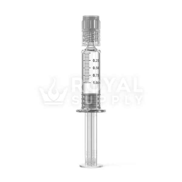 LUER LOCK | GLASS DAB APPLICATOR SYRINGES, 1ML - 0.25ML INCREMENTS - 100 COUNT