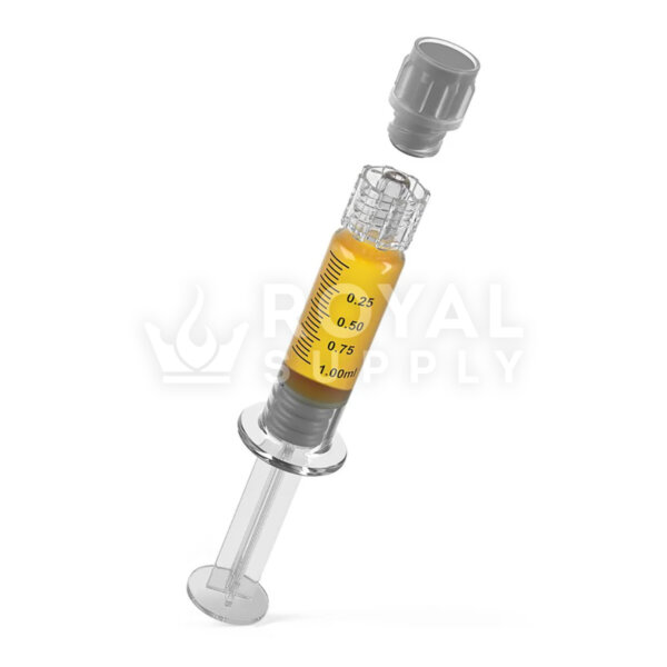 LUER LOCK | GLASS DAB APPLICATOR SYRINGES, 1ML - 0.25ML INCREMENTS - 100 COUNT