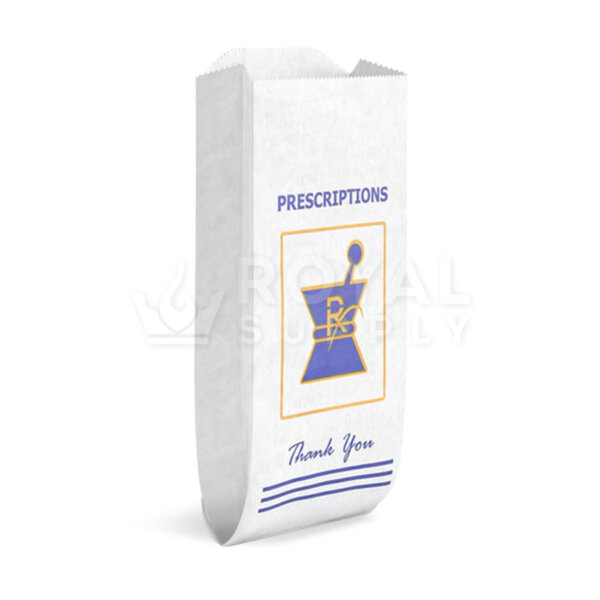 PHARMACY PRESCRIPTION BAGS | MEDIUM, KRAFT, 1000 COUNT