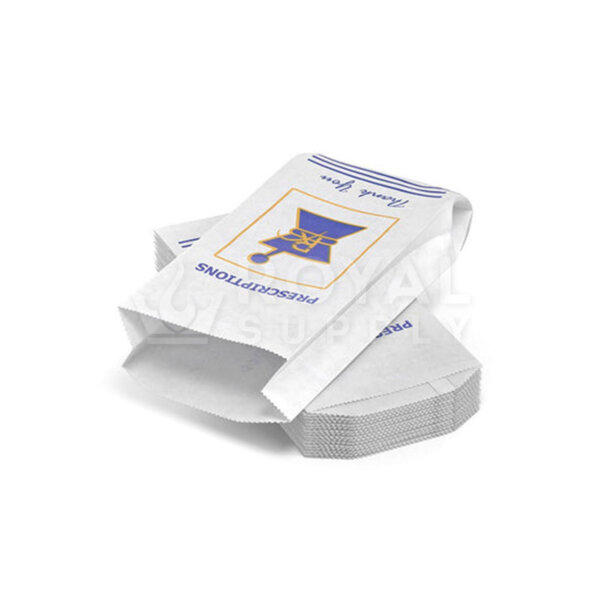PHARMACY PRESCRIPTION BAGS | MEDIUM, KRAFT, 1000 COUNT