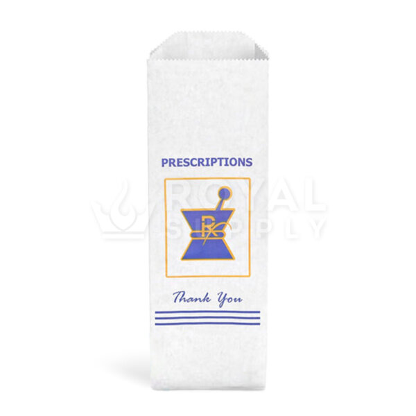 PHARMACY PRESCRIPTION BAGS | SMALL, KRAFT, 1000 COUNT