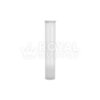 80MM CHILD RESISTANT | POP TOP TRANSLUCENT PLASTIC VAPE CARTRIDGE TUBES, CLEAR (QTY 1,000)
