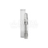 80MM CHILD RESISTANT | POP TOP TRANSLUCENT PLASTIC VAPE CARTRIDGE TUBES, CLEAR (QTY 1,000)