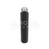 115mm Matte Black Glass Pre Roll Tube | 18mm Neck