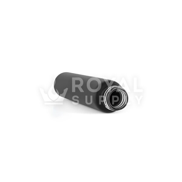 115mm Matte Black Glass Pre Roll Tube | 18mm Neck