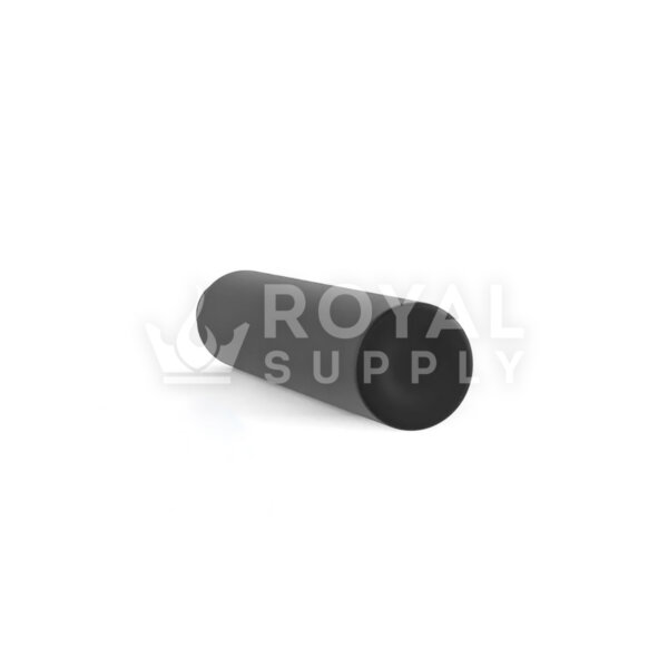115mm Matte Black Glass Pre Roll Tube | 18mm Neck