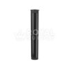 116MM CR POP TOP 100% BIODEGRADABLE PLASTIC PRE ROLL TUBES, BLACK (QTY 1000)