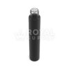 120MM MATTE BLACK GLASS PRE ROLL TUBE, 18MM NECK (QTY 400)