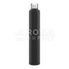 120MM MATTE BLACK GLASS PRE ROLL TUBE, 18MM NECK (QTY 400)