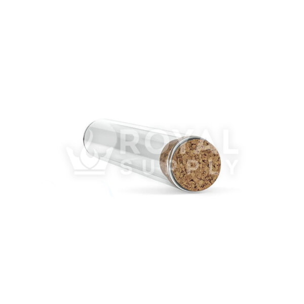 120mm Glass Pre Roll Tube with Unique Cork Top