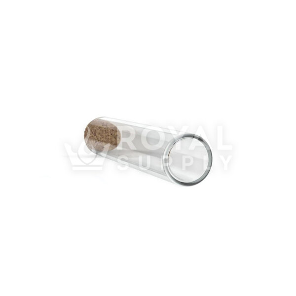 120mm Glass Pre Roll Tube with Unique Cork Top