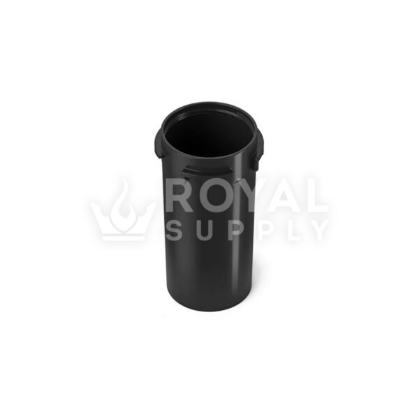 Child Resistant | 13dr Black Reversible Cap Vials, 2g, 275 Count