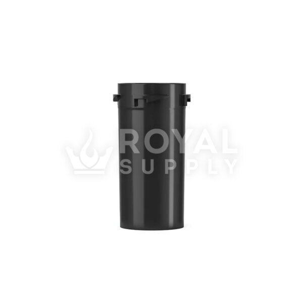 Child Resistant | 13dr Black Reversible Cap Vials, 2g, 275 Count