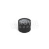 18mm PCR ribbed push down & turn cap