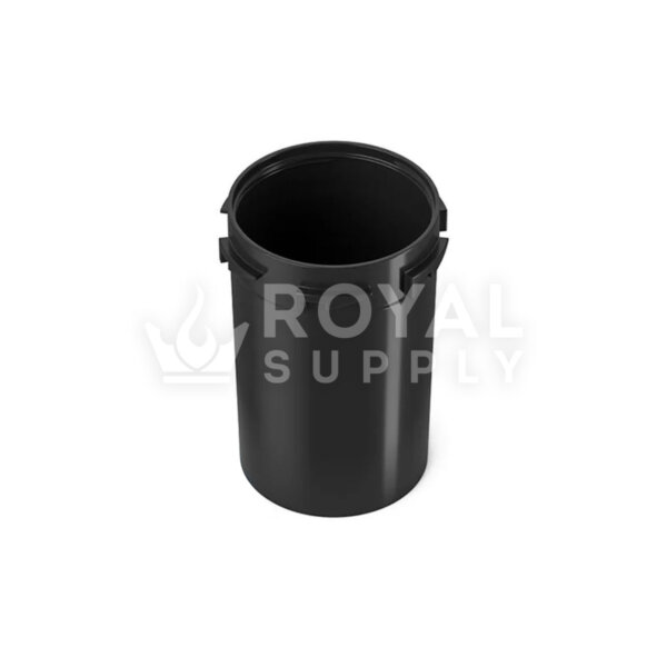 Child Resistant | 20dr Black Reversible Cap Vials, 3.5g, 240 Count