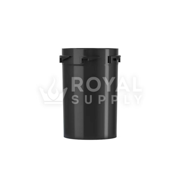 Child Resistant | 20dr Black Reversible Cap Vials, 3.5g, 240 Count
