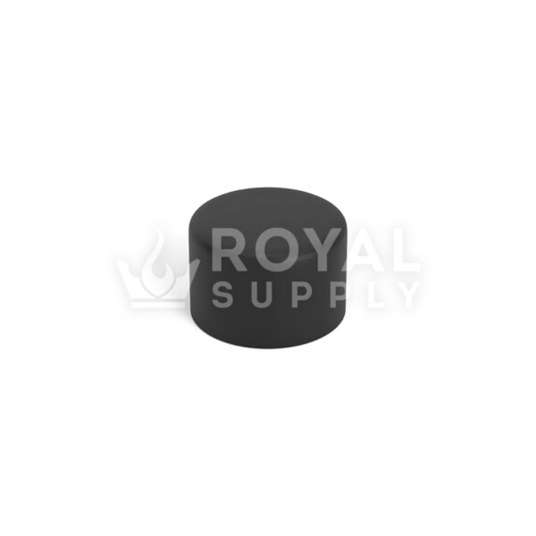 20mm Child Resistant Push Down & Turn Cap | Matte Black