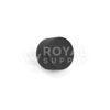 20mm PCR Child Resistant Push Down Cap | Matte Black