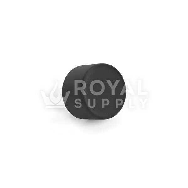 20mm PCR Child Resistant Push Down Cap | Matte Black