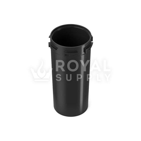 Child Resistant | 30dr Black Reversible Cap Vials, 7g, 190 Count