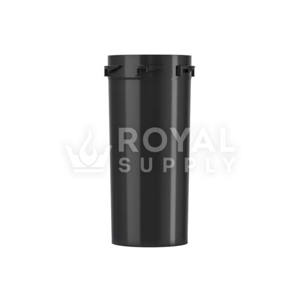 Child Resistant | 30dr Black Reversible Cap Vials, 7g, 190 Count