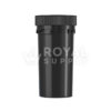 Child Resistant | 40dr Black Reversible Cap Vials, 10g, 150 Count