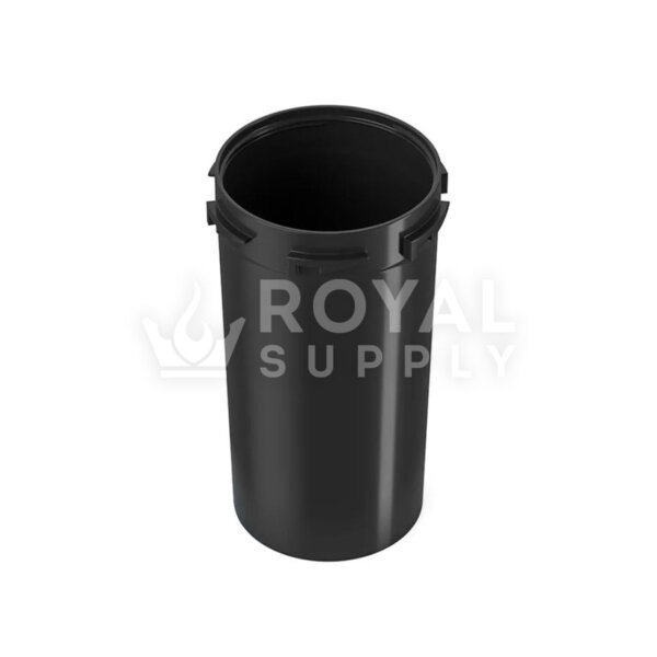 Child Resistant | 40dr Black Reversible Cap Vials, 10g, 150 Count