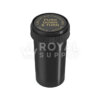 Child Resistant | 40dr Black Reversible Cap Vials, 10g, 150 Count