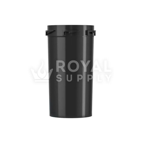 Child Resistant | 40dr Black Reversible Cap Vials, 10g, 150 Count