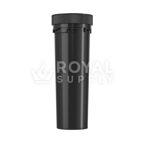 Child Resistant | 60dr Black Reversible Cap Vials, 14g, 100 Count