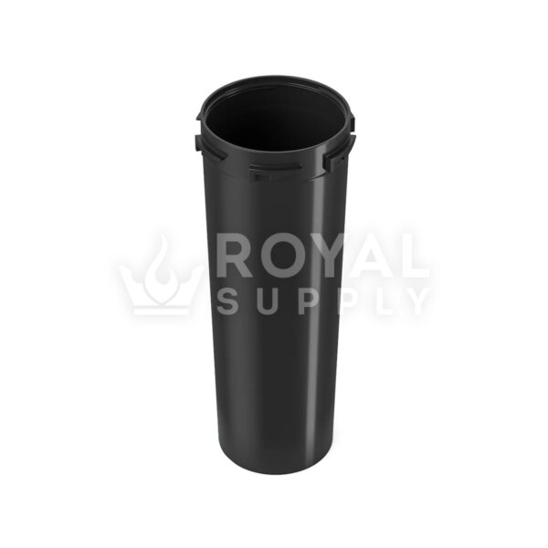 Child Resistant | 60dr Black Reversible Cap Vials, 14g, 100 Count