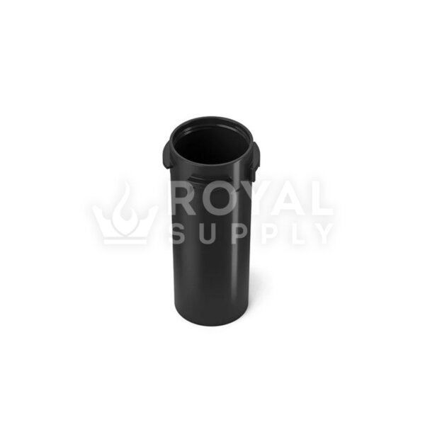 Child Resistant | 8dr Black Reversible Cap Vials, 1g, 410 Count