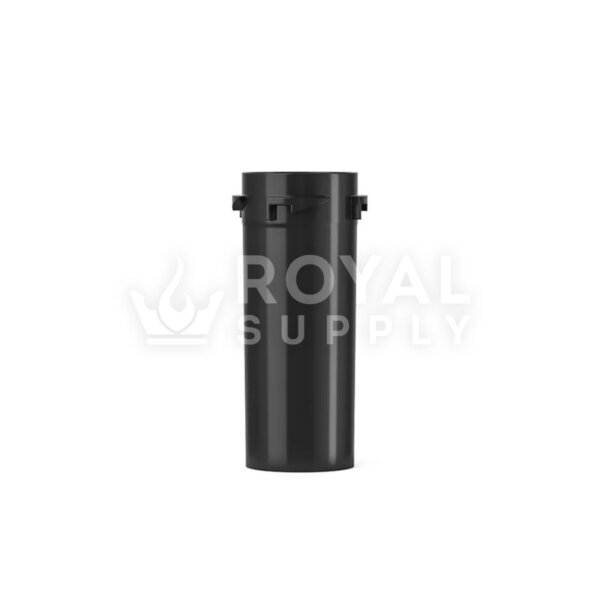 Child Resistant | 8dr Black Reversible Cap Vials, 1g, 410 Count